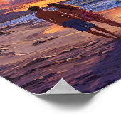 Romantische Valentinstag-Zitate Poster (Ecke)