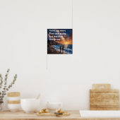 Romantische Valentinstag-Zitate Poster (Küche)