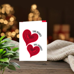 Romantische Valentinstagskarte  Feiertagskarte