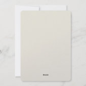 Romantische Valentintagskarte für Ehemänner Feiertagskarte (Rückseite)