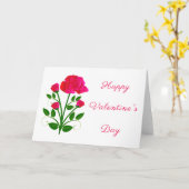 Romantische Valentintagskarte Rosa Liebe Karte (Gelbe Blume)