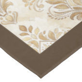 Romantische Viktorianische Damaskus Gracful Artist Tischdecke (Schrägansicht)