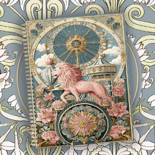 Romantische Vintage-Art Nouveau-Zirkus Planer