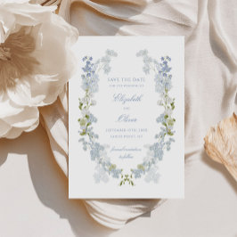 Romantische Vintage Blumenhochzeit Save The Date
