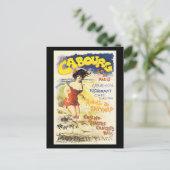 Romantische Vintage Cabourg Reisetoster Feiertagspostkarte (Stehend Vorderseite)