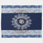 Romantische Vintage Decke (Vorderseite (Horizontal))