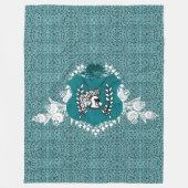 Romantische Vintage Decke (Vorderseite)