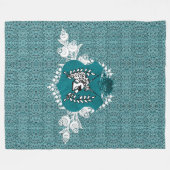 Romantische Vintage Decke (Vorderseite (Horizontal))