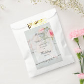 Romantische Vintage Frühlingsfest Blume bearbeitba Geschenktütchen (Versiegelt)