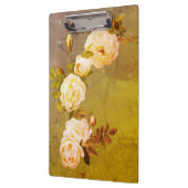 Romantische Vintage Rose Klemmbrett (Links)