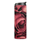 Romantische Vintage Rose Thermosbecher (Nach links gedreht)
