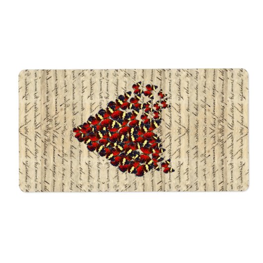 Romantische Vintage Schmetterlinge (Vorne)