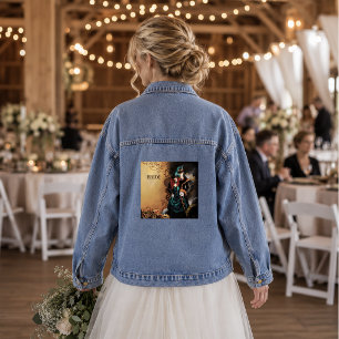 Romantische Vintage-Steampunk-Hochzeit im viktoria Jeansjacke
