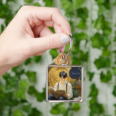 Romantische Vintage Stilkunst des Lesens Schlüsselanhänger (Hand)