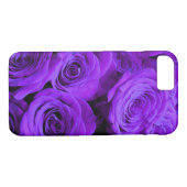 Romantische violette lila Rose, hübscher Rosenbuke Case-Mate iPhone Hülle (Rückseite (Horizontal))