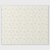 Romantische Vögel Leben ist nur ein Traum  Geschenkpapier (Flach)