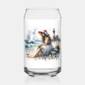 Romantische Wasserfarbe Giro del Malcantone Dosenglas (Rückseite)