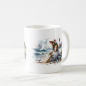 Romantische Wasserfarbe Giro del Malcantone Kaffeetasse (VorderseiteRechts)