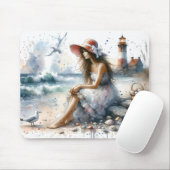 Romantische Wasserfarbe Giro del Malcantone Mousepad (Mit Mouse)
