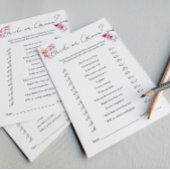 Romantische Wasserfarbe Magnolia Braut oder Game Flyer