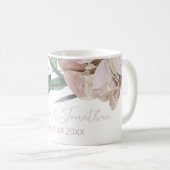 Romantische Wasserfarben Kaffeetasse (VorderseiteRechts)