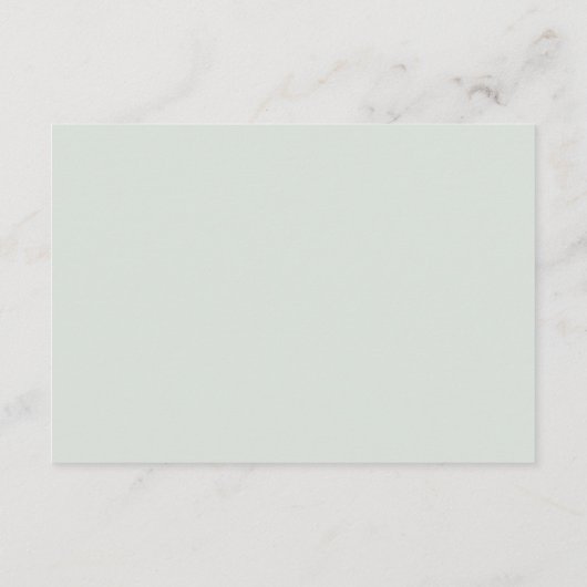 Romantische Watercolor-Waldlandkarte für Hochzeite Begleitkarte (Rückseite)