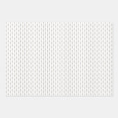 Romantische Weihnachtspastel Gray Geschenkpapier Set (Vorderseite)