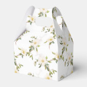 Romantische Weiße Blüte Geschenkschachtel (Vorderseite)