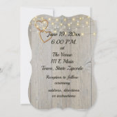 Romantische weiße Hydrangea rosa Narbenkarnation Einladung (Rückseite)