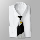 Romantische Weiße Orchideen, tropisches Foto Krawatte (Gebunden)