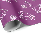 Romantische White Roses Bachelorette Geschenke Nah Geschenkpapier (Rolleneckpunkt)