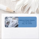 romantische Wintermesse Weißschwan (Insitu)