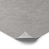 Romantische Wirbel und Herzen Poster (Ecke)