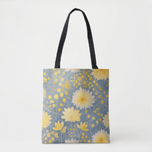 Romantische Yellow Chrysanthemum Petals Tasche
