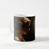 Romantische zwei Engel Kaffeetasse (Vorderseite Links)