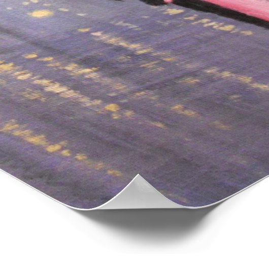 Romantischer Abend, Poster (Ecke)