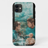 Romantischer Abstrakter Couple Mobile Case (Rückseite)