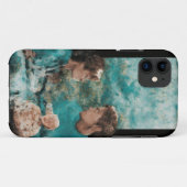 Romantischer Abstrakter Couple Mobile Case (Rückseite (Horizontal))