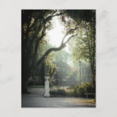 Romantischer Akademie-Parkblick, Rom Postkarte (Vorderseite)