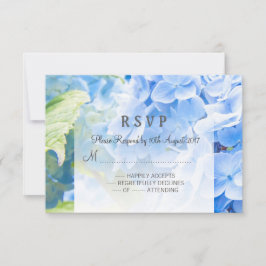 Romantischer blauer Himmel, RSVP-Karte anfordern RSVP Karte