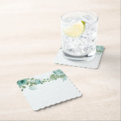 Romantischer blauer Untersetzer (Vor Ort)