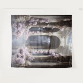 Romantischer Blumenarm Wandteppich (Vorderseite (Horizontal))