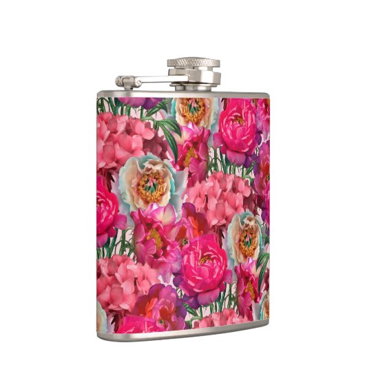 Romantischer Blumengarten Flachmann (Rechts)