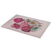 Romantischer Blumengarten Schneidebrett (Ecke)