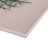 Romantischer Blumengarten Schneidebrett (Ecke)