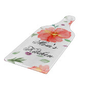 Romantischer Blumengarten - Tagesgeschenk für Mütt Schneidebrett (Ecke)