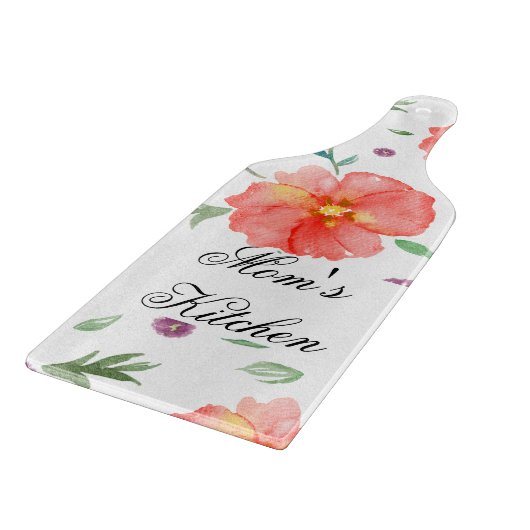 Romantischer Blumengarten - Tagesgeschenk für Mütt Schneidebrett (Ecke)