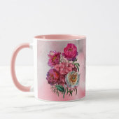 Romantischer Blumengarten Tasse (Links)