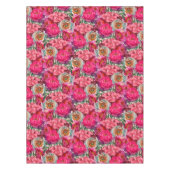 Romantischer Blumengarten Tischdecke (Vorderseite)