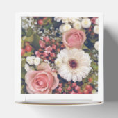 Romantischer Blumenstrauß Geschenkschachtel (Oben)